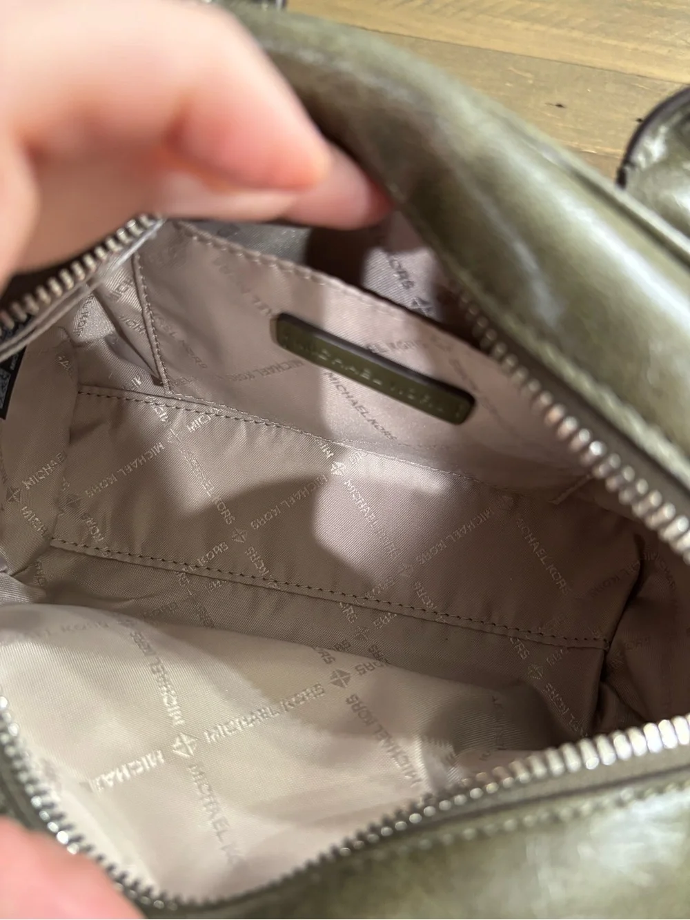 Michael Kors Thompson Extra-Small Satchel - Picture 7 of 10